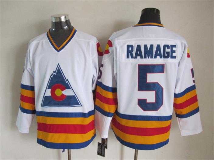 Colorado Avalanche #5 Rob Ramage White CCM Throwback Jerseys,We sell and wholesale Colorado Avalanche #5 Rob Ramage White CCM Throwback Jerseys on line form chian!