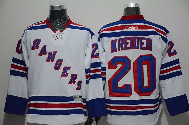 New York Rangers #20 Chris Kreider White Jerseys,We sell and wholesale New York Rangers #20 Chris Kreider White Jerseys on line form chian!