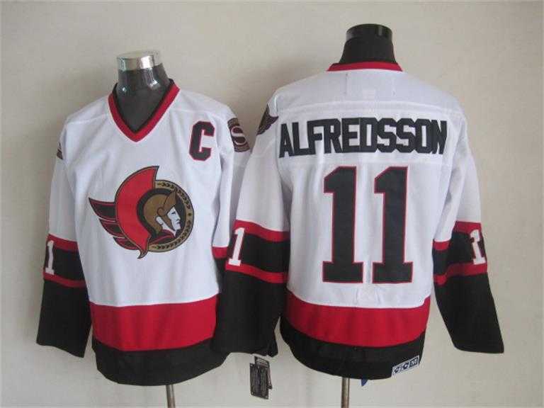 Ottawa Senators #11 Alfredsson White CCM Throwback Jerseys,We sell and wholesale Ottawa Senators #11 Alfredsson White CCM Throwback Jerseys on line form chian!