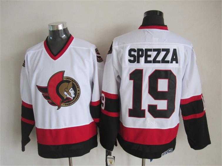 Ottawa Senators #19 Jason Spezza White CCM Throwback Jerseys,We sell and wholesale Ottawa Senators #19 Jason Spezza White CCM Throwback Jerseys on line form chian!