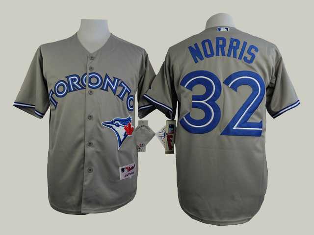 Toronto Blue Jays #32 Daniel Norris Gray Cool Base Jerseys,We sell and wholesale Toronto Blue Jays #32 Daniel Norris Gray Cool Base Jerseys on line form chian!