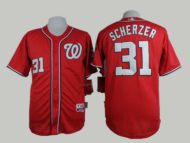Washington Nationals #31 #31 Max Scherzer Red Cool Base Jerseys,We sell and wholesale Washington Nationals #31 #31 Max Scherzer Red Cool Base Jerseys on line form chian!
