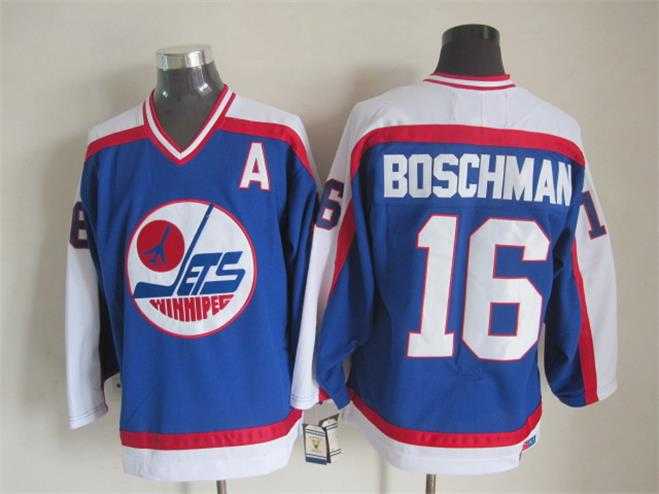 Winnipeg Jets #16 Boschman Blue-White CCM Throwback Jerseys,We sell and wholesale Winnipeg Jets #16 Boschman Blue-White CCM Throwback Jerseys on line form chian!