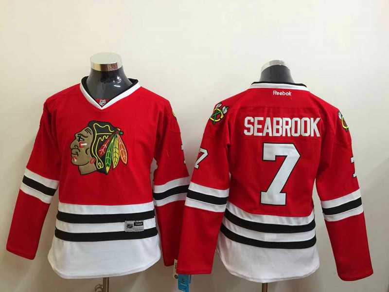 Womens Chicago Blackhawks #7 Brent Seabrook Red Jerseys,We sell and wholesale Womens Chicago Blackhawks #7 Brent Seabrook Red Jerseys on line form chian!