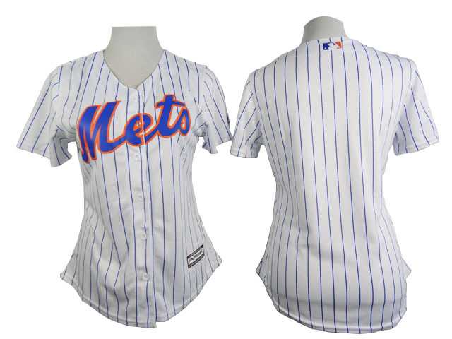Womens New York Mets Blank 2015 White Pinstripe Jerseys,We sell and wholesale Womens New York Mets Blank 2015 White Pinstripe Jerseys on line form chian!