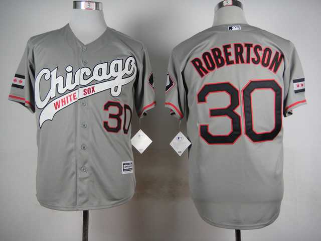 Chicago White Sox #30 David Robertson 2015 Gray Cool Base Jerseys,We sell and wholesale Chicago White Sox #30 David Robertson 2015 Gray Cool Base Jerseys on line form chian!