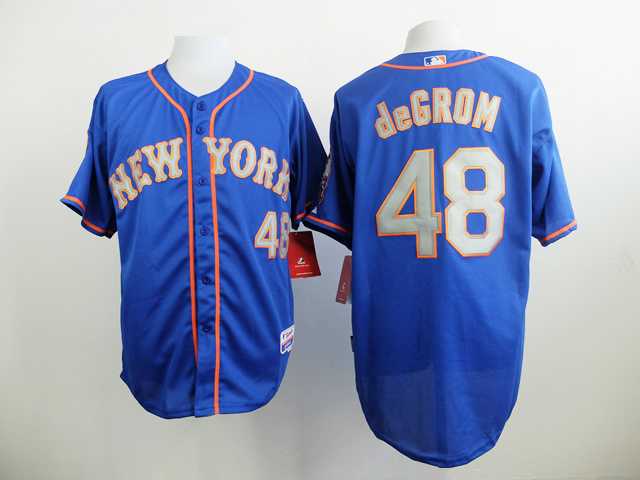 New York Mets #48 Jacob Degrom Blue With Gray Cool Base Jerseys,We sell and wholesale New York Mets #48 Jacob Degrom Blue With Gray Cool Base Jerseys on line form chian!