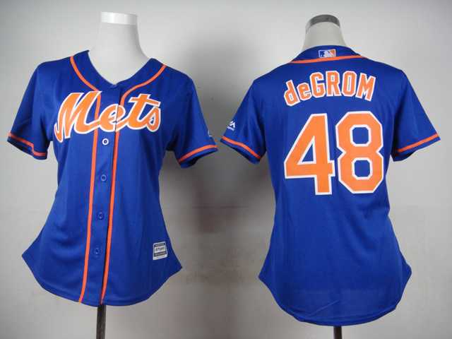 Womens New York Mets #48 Jacob Degrom 2015 Blue Cool Base Jerseys,We sell and wholesale Womens New York Mets #48 Jacob Degrom 2015 Blue Cool Base Jerseys on line form chian!