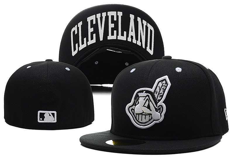Cleveland Indians MLB Fitted Stitched Hats LXMY (1),We sell and wholesale Cleveland Indians MLB Fitted Stitched Hats LXMY (1) on line form chian!