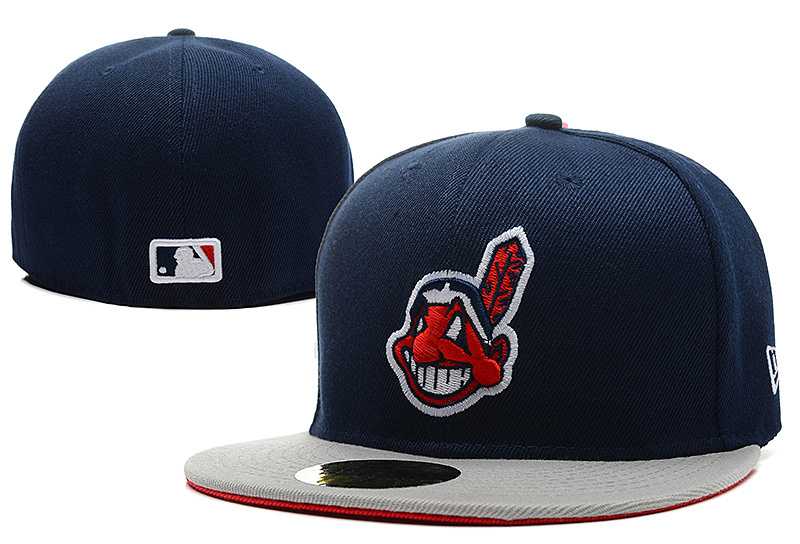 Cleveland Indians MLB Fitted Stitched Hats LXMY (2),We sell and wholesale Cleveland Indians MLB Fitted Stitched Hats LXMY (2) on line form chian!