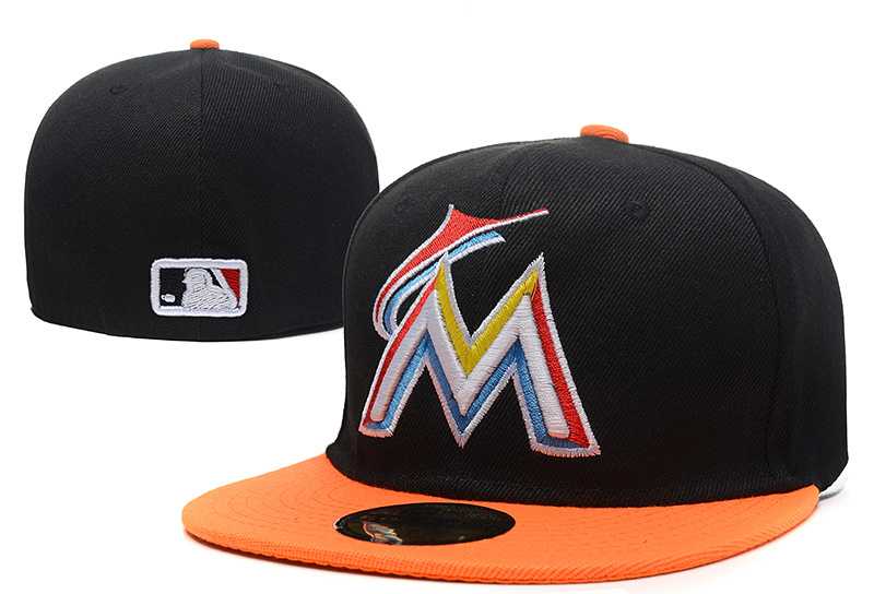 Miami Marlins MLB Fitted Stitched Hats LXMY,We sell and wholesale Miami Marlins MLB Fitted Stitched Hats LXMY on line form chian!