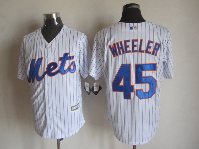 Majestic New York Mets #45 Zack Wheeler White Pinstripe MLB Stitched Jerseys,We sell and wholesale Majestic New York Mets #45 Zack Wheeler White Pinstripe MLB Stitched Jerseys on line form chian!
