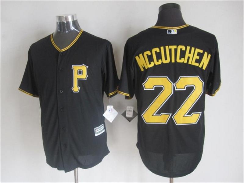 Majestic Pittsburgh Pirates #22 Andrew McCutchen Black MLB Stitched Jerseys,We sell and wholesale Majestic Pittsburgh Pirates #22 Andrew McCutchen Black MLB Stitched Jerseys on line form chian!