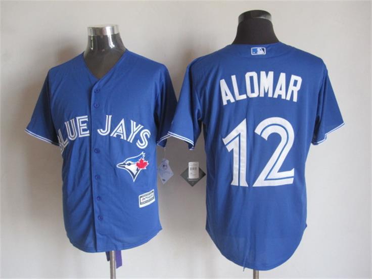 Majestic Toronto Blue Jays #12 Alomar Blue MLB Stitched Jerseys,We sell and wholesale Majestic Toronto Blue Jays #12 Alomar Blue MLB Stitched Jerseys on line form chian!