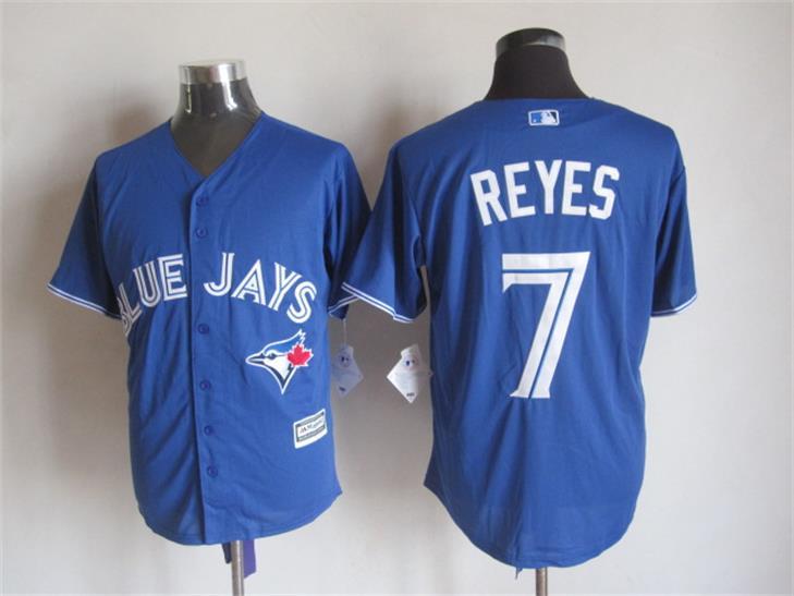 Majestic Toronto Blue Jays #7 Jose Reyes Blue MLB Stitched Jerseys,We sell and wholesale Majestic Toronto Blue Jays #7 Jose Reyes Blue MLB Stitched Jerseys on line form chian!