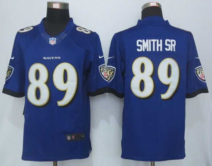 Nike Limited Baltimore Ravens #89 Smith SR Purple Jerseys,We sell and wholesale Nike Limited Baltimore Ravens #89 Smith SR Purple Jerseys on line form chian!
