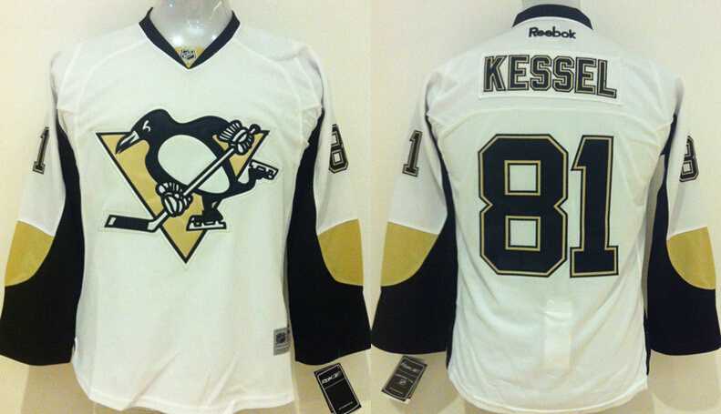 Youth Pittsburgh Penguins #81 Phil Kessel White Jerseys,We sell and wholesale Youth Pittsburgh Penguins #81 Phil Kessel White Jerseys on line form chian!
