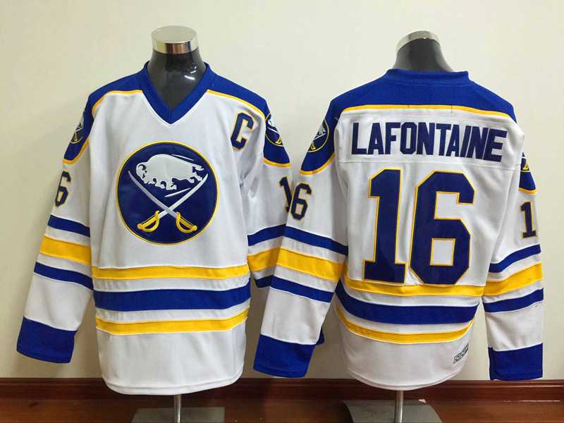 Buffalo Sabres #16 Lafontaine White CCM Throwback Jerseys,We sell and wholesale Buffalo Sabres #16 Lafontaine White CCM Throwback Jerseys on line form chian!