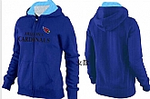 Womens Arizona Cardinals Team Logo 2015 Full Zip Hoodie-49,baseball caps,new era cap wholesale,wholesale hats