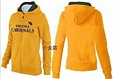 Womens Arizona Cardinals Team Logo 2015 Full Zip Hoodie-78,baseball caps,new era cap wholesale,wholesale hats