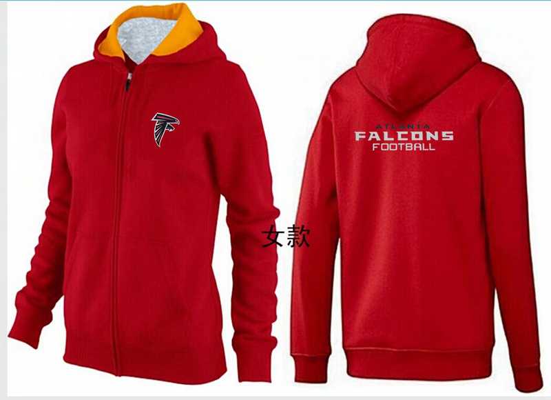 Womens Atlanta Falcons Team Logo 2015 Full Zip Hoodie-58,We sell and wholesale Womens Atlanta Falcons Team Logo 2015 Full Zip Hoodie-58 on line form chian!
