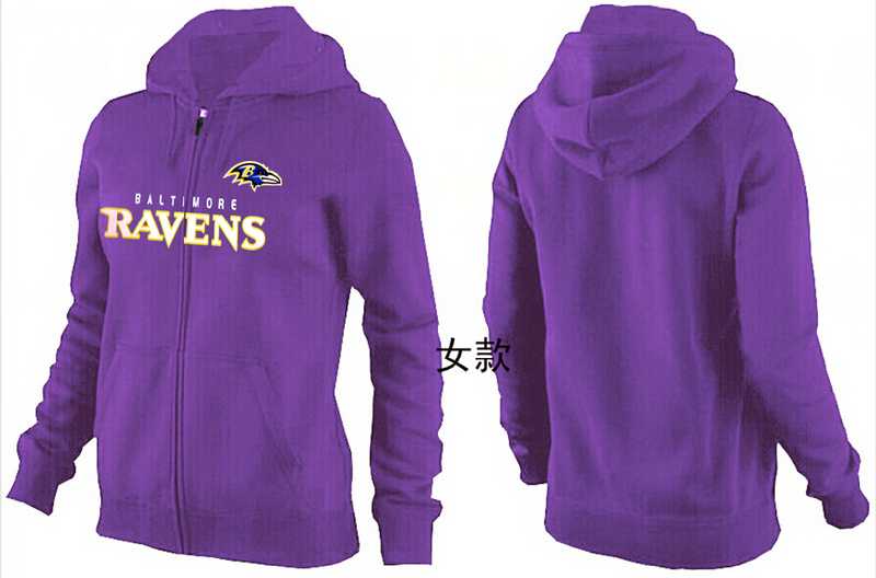 Womens Baltimore Ravens Team Logo 2015 Full Zip Hoodie-12,We sell and wholesale Womens Baltimore Ravens Team Logo 2015 Full Zip Hoodie-12 on line form chian!