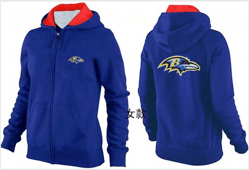 Womens Baltimore Ravens Team Logo 2015 Full Zip Hoodie-36,We sell and wholesale Womens Baltimore Ravens Team Logo 2015 Full Zip Hoodie-36 on line form chian!
