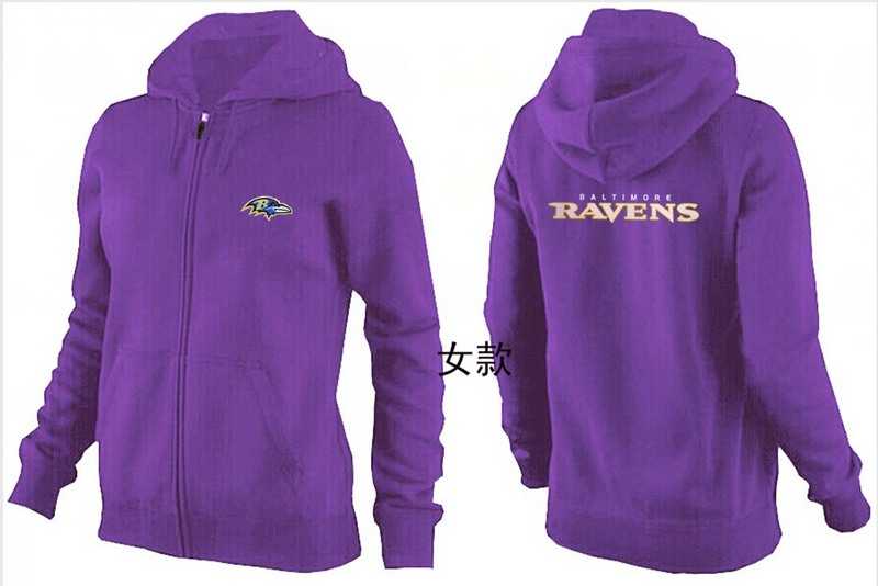 Womens Baltimore Ravens Team Logo 2015 Full Zip Hoodie-48,We sell and wholesale Womens Baltimore Ravens Team Logo 2015 Full Zip Hoodie-48 on line form chian!