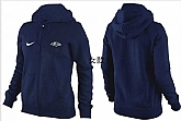 Womens Baltimore Ravens Team Logo 2015 Full Zip Hoodie-70,baseball caps,new era cap wholesale,wholesale hats