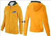 Womens Buffalo Bills Team Logo 2015 Full Zip Hoodie-73,baseball caps,new era cap wholesale,wholesale hats