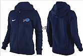 Womens Buffalo Bills Team Logo 2015 Full Zip Hoodie-77,baseball caps,new era cap wholesale,wholesale hats