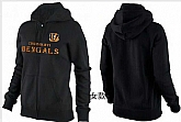 Womens Cincinnati Bengals Team Logo 2015 Full Zip Hoodie-11,baseball caps,new era cap wholesale,wholesale hats