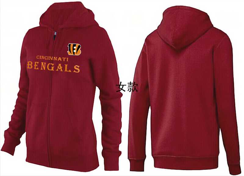 Womens Cincinnati Bengals Team Logo 2015 Full Zip Hoodie-13,We sell and wholesale Womens Cincinnati Bengals Team Logo 2015 Full Zip Hoodie-13 on line form chian!