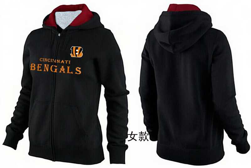 Womens Cincinnati Bengals Team Logo 2015 Full Zip Hoodie-19,We sell and wholesale Womens Cincinnati Bengals Team Logo 2015 Full Zip Hoodie-19 on line form chian!