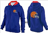 Womens Cleveland Browns Team Logo 2015 Full Zip Hoodie-60,baseball caps,new era cap wholesale,wholesale hats