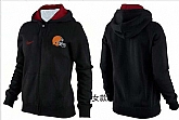 Womens Cleveland Browns Team Logo 2015 Full Zip Hoodie-72,baseball caps,new era cap wholesale,wholesale hats