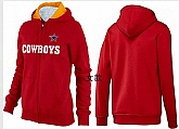 Womens Dallas Cowboys Team Logo 2015 Full Zip Hoodie-12,baseball caps,new era cap wholesale,wholesale hats