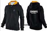 Womens Dallas Cowboys Team Logo 2015 Full Zip Hoodie-47,baseball caps,new era cap wholesale,wholesale hats