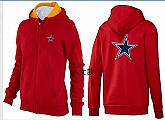 Womens Dallas Cowboys Team Logo 2015 Full Zip Hoodie-72,baseball caps,new era cap wholesale,wholesale hats