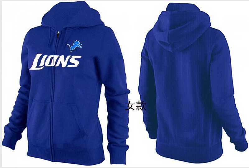 Womens Detroit Lions Team Logo 2015 Full Zip Hoodie-10,We sell and wholesale Womens Detroit Lions Team Logo 2015 Full Zip Hoodie-10 on line form chian!
