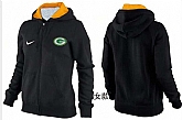 Womens Green Bay Packers Team Logo 2015 Full Zip Hoodie-110,baseball caps,new era cap wholesale,wholesale hats