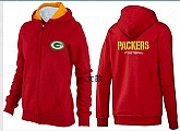 Womens Green Bay Packers Team Logo 2015 Full Zip Hoodie-31,baseball caps,new era cap wholesale,wholesale hats
