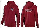 Womens Houston Texans Team Logo 2015 Full Zip Hoodie-37,baseball caps,new era cap wholesale,wholesale hats