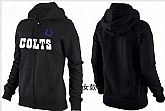 Womens Indianapolis Colts Team Logo 2015 Full Zip Hoodie-12,baseball caps,new era cap wholesale,wholesale hats
