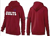 Womens Indianapolis Colts Team Logo 2015 Full Zip Hoodie-14,baseball caps,new era cap wholesale,wholesale hats