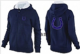 Womens Indianapolis Colts Team Logo 2015 Full Zip Hoodie-29,baseball caps,new era cap wholesale,wholesale hats