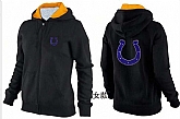 Womens Indianapolis Colts Team Logo 2015 Full Zip Hoodie-35,baseball caps,new era cap wholesale,wholesale hats
