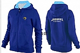 Womens Jacksonville Jaguars Team Logo 2015 Full Zip Hoodie-46,baseball caps,new era cap wholesale,wholesale hats
