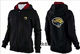 Womens Jacksonville Jaguars Team Logo 2015 Full Zip Hoodie-75,baseball caps,new era cap wholesale,wholesale hats