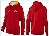 Womens Kansas City Chiefs Team Logo 2015 Full Zip Hoodie-28,baseball caps,new era cap wholesale,wholesale hats